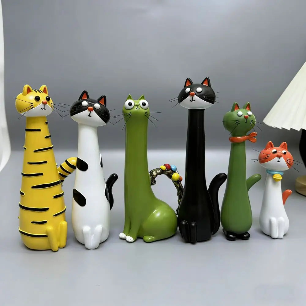 Purrfect Cat Vases