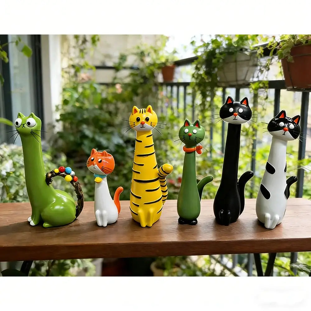 Purrfect Cat Vases